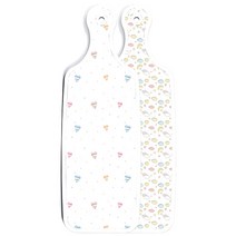 로엠디자인 양면 디자인 서빙보드 도마 파스텔밤하늘, 라인하트, 1개