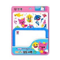핑크퐁 자석놀이 미니 보드세트: 상어가족, 아이윌컴퍼니