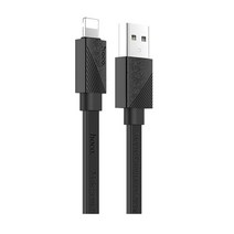 HOCO U34 APPLE 8PIN 고속충전 케이블, BLACK, 1개