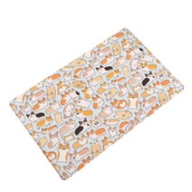 더자카 귀염심쿵사 패턴 발매트, Y394ZHCF178