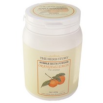 더허브스토리 오렌지 레몬 버블바스 파우더 대용량, 1000g, 1개