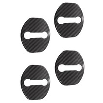 어바인 도어 카본 스트라이커 커버 4P 그랜져 HG 2011~2016, 혼합 색상, 현대