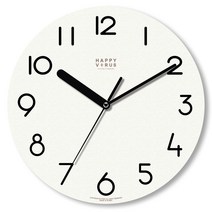 해피바이러스 인테리어 거실 무소음 벽시계, 5013