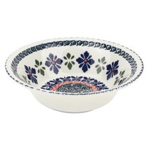 디어리빙 북유럽플라워 볼 16.5cm, 화이트, 1개