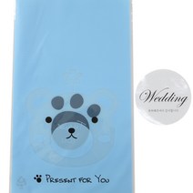 황씨네도시락 비접착 애니멀 봉투 곰 30p + 스티커 웨딩 스티커 30p, 1세트