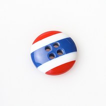 HR빅버튼 마푸투 NO39 단추 15mm, 혼합 색상, 4개입