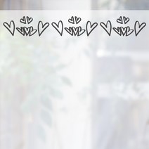 디자인수풀 컬러 안개시트 러블리하트, 혼합 색상