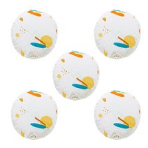 아리코 선풍기커버 스판 5p, 옐로우