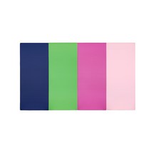 퍼니존 퍼니테라피 블루비비드시리즈5 중 폴더매트, 블루 그린 핫핑크 베이비핑크