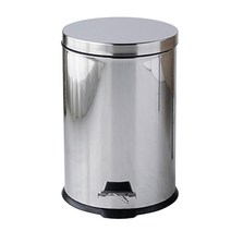 마켓비 LISSE 페달휴지통 20L, 스테인리스 스틸, 1개