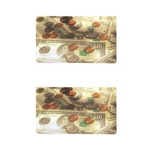 스윗리빙 해피팝 머니 미끄럼방지 주방발매트, 십센트