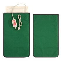 AMC 황토 쑥 맥반석 온열 찜질기 딥그린 + 커버, SCV-300