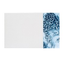 앤비커머스 인테리어타공판 눈꽃산A 우 WHITE, 1개