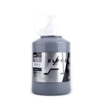 알파색채 실버레벨 아크릴물감 낱색 S1 961 36 SilverGray, 500ml, 1색