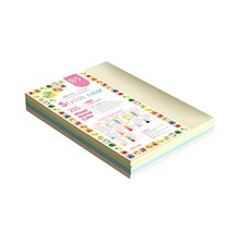 종이문화 스타일리쉬 시즌칼라 색지 혼합 201 SN-Popular Tone Shallow 205g, B5, 80매