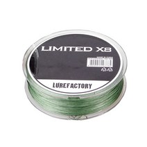 루어팩토리 X8 PE 루어합사 라인 LFP-LIMITED, 혼합 색상