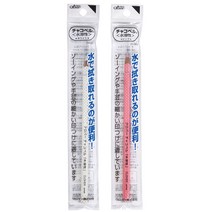 크로바 수용성 초크펜세트 24-061 24-063, 화이트, 핑크, 1세트