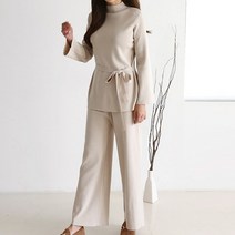 봉봉스토리 컷팅반폴라 임부복 상하세트
