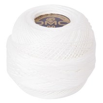 DMC 19번사 80 태팅 자수 레이스실, B5200번, 90m