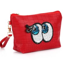 DM 알럽뷰 스팽글 아이 포인트 파우치