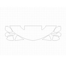 헥시스 쉐보레 카마로 SS 2018 PU HFM 45.72cm STRAIGHT PPF보호필름, 1개