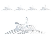 굿프렌드 8단매직행거 GOOD-MH 5p, 화이트, 1세트