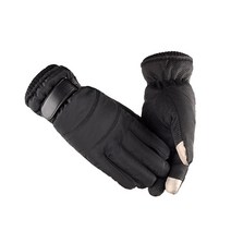 앤티스 프리미엄 터치 라이더 방한 장갑, 블랙