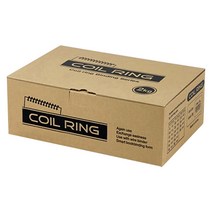 카피어랜드 3:1 스틸 코일링 제본 와이어링 2kg, 30mm, 검정