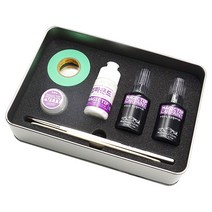 달왕복선 매직팁 카페인트 블랙 도요타 1G3 Magnetic Gray Metall, 1세트