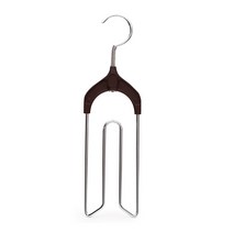 한셀 화이트매직 넥타이 액세서리 다기능 행거 DKV153, 브라운, 1개