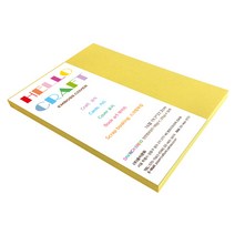 종이문화 양면 엠보싱지 다빈치엠보 16절 No.12 레몬옐로우 55p, 1개