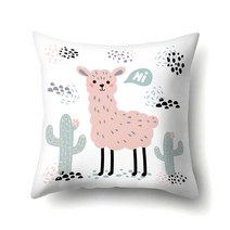 가팡 유니콘을 꿈꾸는 양 테마 쿠션커버