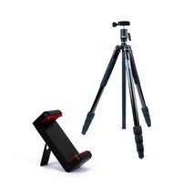 슬릭 고급형 4단 스마트폰 카메라 삼각대 LiTE CF-422 + 거치대 WT-09M, LiTE CF-422 + WT-09M