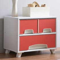 리아룸 카이라 2단 서랍 거실장, 코랄