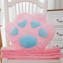 앤티스 곰 발바닥 폼폼 쿠션 & 담요