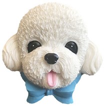 TP 홈인테리어 푸들 냉장고자석, 화이트