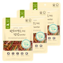 굿데이 반려견을 위한 건강레시피 져키, 양고기야채, 300g, 3개입