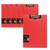 빅드림 신소재 레포트 파일 A4, 적색, 6개입