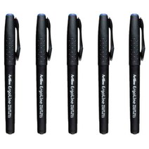 동기오피스 아트라인 롤러펜 0.4mm ERG-4400, 블루, 5개입
