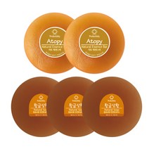 프로버블리 중성비누 상황버섯 110g x 3p + 아토 에센스바 110g x 2p 세트, 1세트
