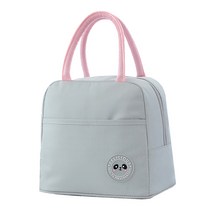 디엠코퍼레이션 알럽홈 와팬 피크닉 보온보냉 가방, 그레이