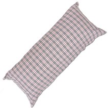 대일컴퍼니 버밍엄체크 등쿠션, 핑크