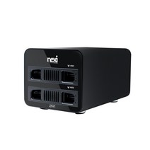 넥시 2BAY RAID USB3.0 데이터 스토리지 외장 케이스 NX-802RU30