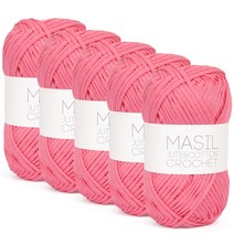 연일섬유 마실 5p, 17번 새드핑크, 5개