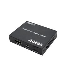 [verdptohdmi] 컴스 4K HDMI 2.0 컨버터 HDMI STEREO 오디오광, PV496