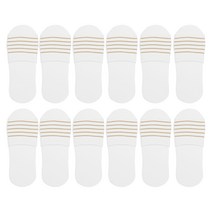 투투삭스 링글 하프 블로퍼 뮬 양말 12켤레