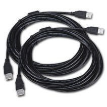 칼론 USB2.0 수 수 연장케이블, 2개입, 1.8m