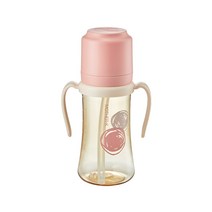 마더케이 369 PPSU 빨대컵 300ml, 베이비핑크, 1개
