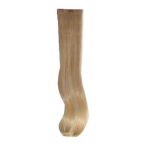 핑크에이지 붙임머리 글램웨이브 칼라피스 옴브레 3톤 매트 모스트사 52~53cm, GB1 골드브라운 + IG1 아이보리골드, 1개