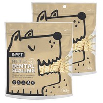 인벳 프리미엄 덴탈 스케일링 강아지 껌 165g, 칼슘, 2개입
